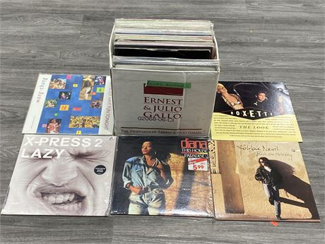 LOT OF MISC. RECORDS - ELECTRONIC JAZZ ETC. (CONDITION VARIES)