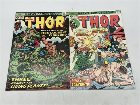 THE MIGHTY THOR #227 & 235
