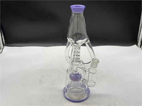 GLASS BONG - NEVER USED (No stem) 13” TALL