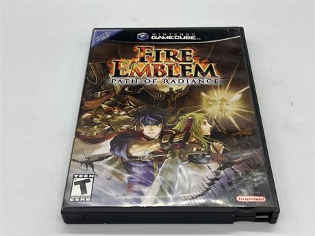 FIRE EMBLEM PATH OF RADIANCE - GAMECUBE - GOOD CONDITION