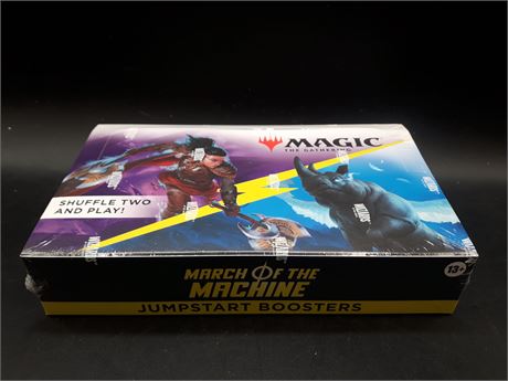 SEALED - MAGIC THE GATHERING MARCH OF MACHINE JUMPSTART BOOSTER BOX