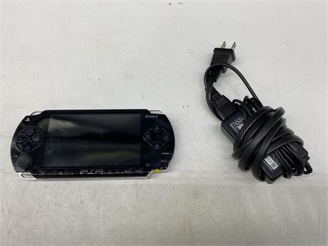 PSP W/ CORD - WORKING (Has 3rd party joystick)