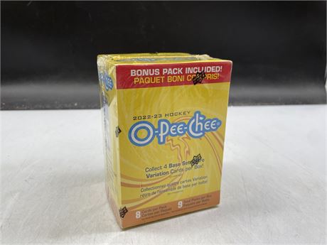 2022/23 O-PEE-CHEE HOCKEY BLASTER BOX