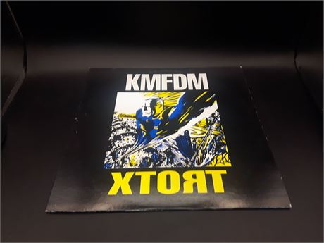KMFDM - EXTORT (VG) VERY GOOD CONDITION - VINYL