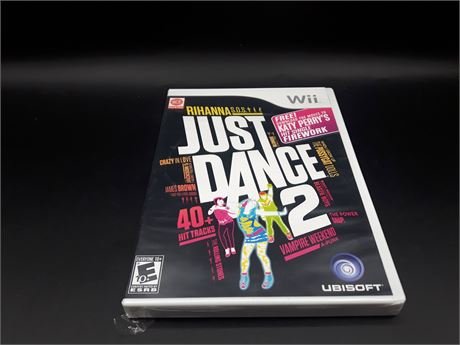 SEALED - JUST DANCE 2 - WII