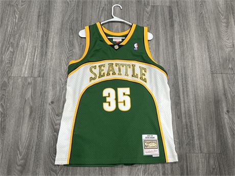 SEATTLE SUPER SONICS KEVIN DURANT BASKETBALL JERSEY - SIZE M