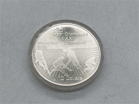 1976 CANADIAN SILVER $10 COIN