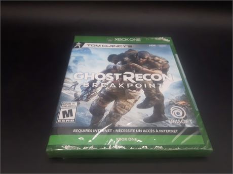 SEALED - GHOST RECON BREAKPOINT - XBOX