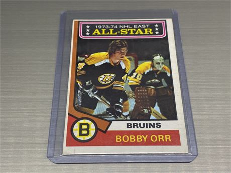 1973/74 OPC BOBBY ORR “ALL STAR” CARD