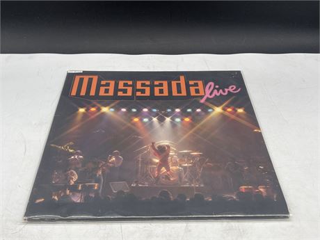 UK PRESS - MASSADA - LIVE - 2LP - NEAR MINT (NM)