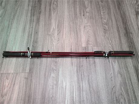 2 MATCHING SOUTH 5' 6" MEDIUM ACTION SPINNING RODS