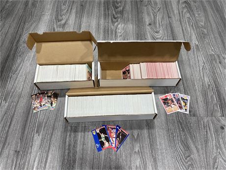 (3500+) 1989-1993 FLEER BASKETBALL CARDS