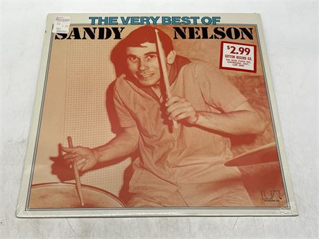 SEALED OLD STOCK - SANDY NELSON - THE BEST OF SANDY NELSON