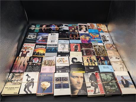 40 CASSETTE TAPES - VERY GOOD CONDITION
