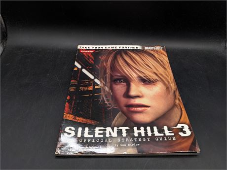 RARE - SILENT HILL 3 - OFFICIAL STRATEGY GUIDE - VERY GOOD CONDITION