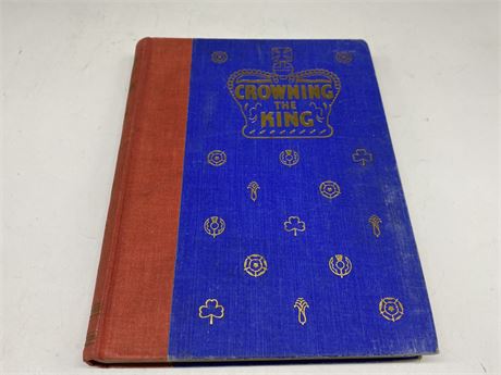 EARLY HARDCOVER BOOK “CROWN THE KING”