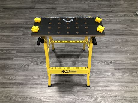 PERFORMANCE TOOL FOLDABLE WORK BENCH