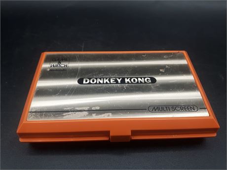 DONKEY KONG - GAME & WATCH - VERY GOOD CONDITION - TESTED & WORKING