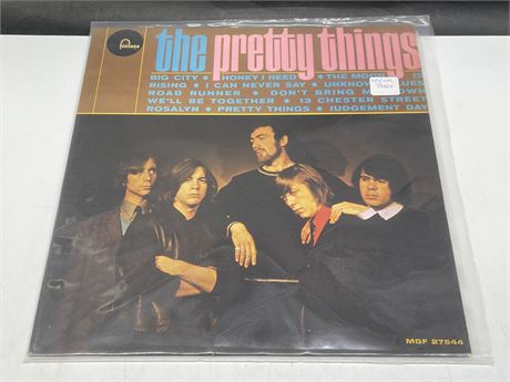 1965 ORIGINAL CANADIAN PRESS FONTANA -THE PRETTY THINGS- VG (SLIGHTLY SCRATCHED)