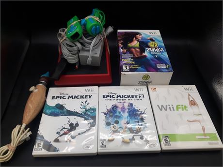 WII MINI CONSOLE WITH GAMES