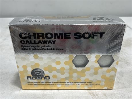 SEALED CHROME SOFT CALLAWAY 12 RECYCLED BALL PACK