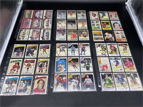 (54) 1970s-80s NHL CARDS