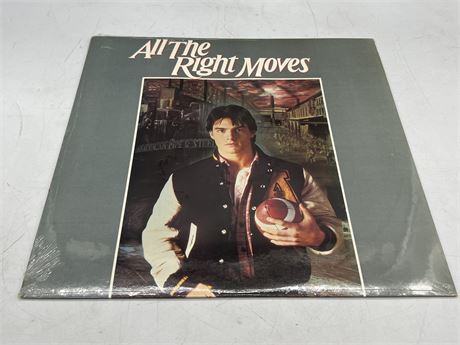 SEALED OLD STOCK - ALL THE RIGHT MOVES SOUNDTRACK