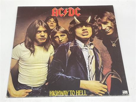 AC/DC - HIGHWAY TO HELL - VG(SLIGHTLY SCRATCHED)