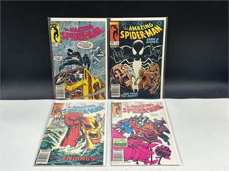 4 THE AMAZING SPIDER-MAN COMICS