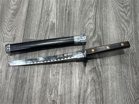 STAINLESS STEEL SMALL KATANA SWORD (20”)