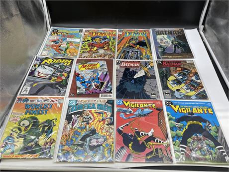 12 MISC DC COMICS