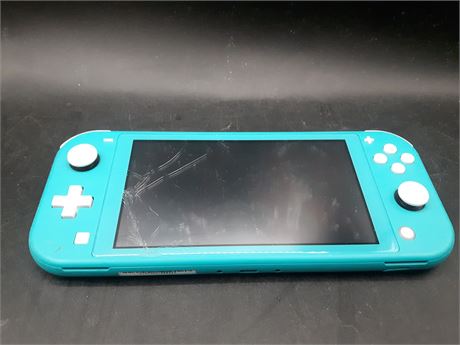 SWITCH LITE CONSOLE - BROKEN - NEEDS REPAIRS - AS IS
