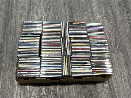 LARGE FLAT OF CDS - SOME SEALED