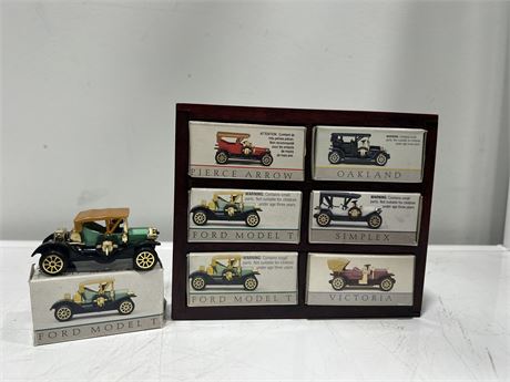 7 NEW FORD SMALL 2.5” DIECAST CARS