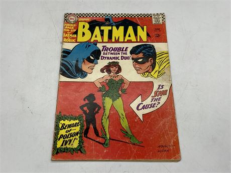 BATMAN #181 - INCLUDES PIN UP - COMPLETE