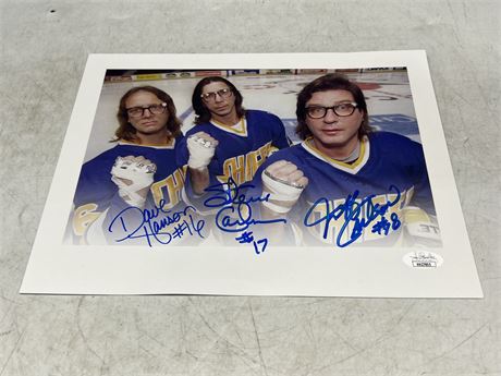 SIGNED HANSEN BROTHERS PICTURE W/SOA (11”x9”)