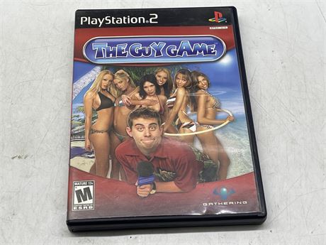 THE GUY GAME - PS2 - COMPLETE WITH MANUAL