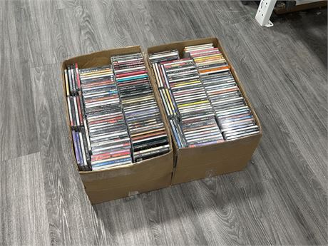 2 BOXES FULL OF CDS