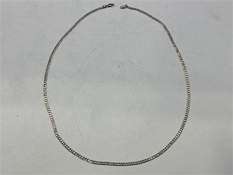 925 SILVER NECKLACE - NEEDS CLASP (22”)