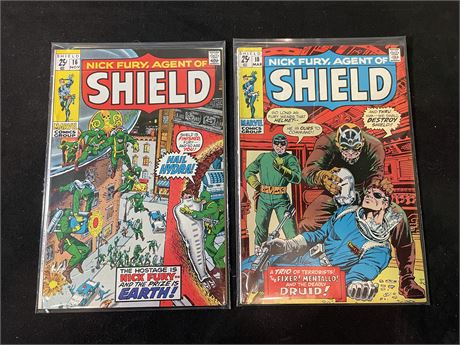 AGENT OF SHIELD #16,#17