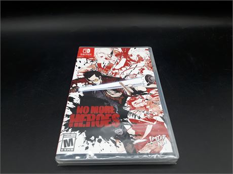 SEALED - NO MORE HEROES (LIMITED RUN) - SWITCH