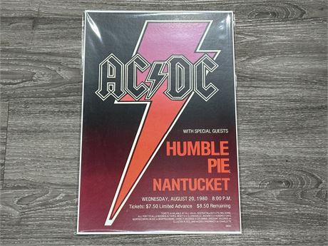AC/DC POSTER (12”X18”)