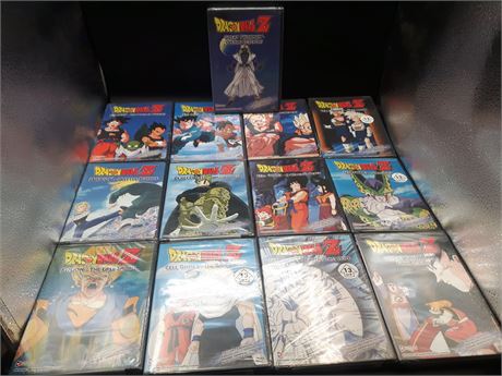 SEALED - LARGE COLLECTION OF SEALED DRAGONBALL Z DVDS