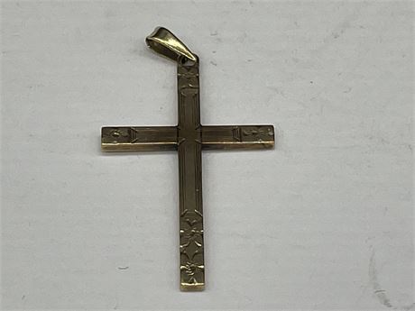 10K LARGE CROSS WITH DESIGN