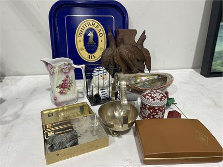 LOT OF ASSORTED COLLECTIBLES - SOME VINTAGE