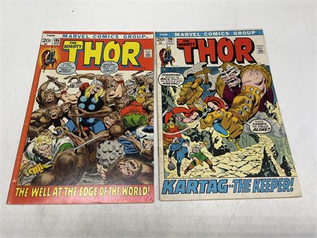 THE MIGHTY THOR #195-196