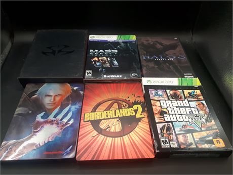 COLLECTION OF LIMITED EDITION GAMES - VERY GOOD CONDITION