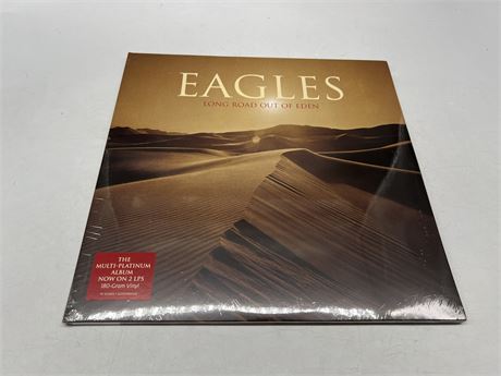 SEALED - EAGLES - LONG ROAD OUT OF EDEN DOUBLE VINYL