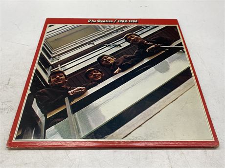 THE BEATLES - 1962-1966 DOUBLE ALBUM 2LP - VG+