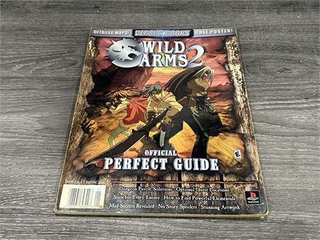 WILD ARMS 2 GUIDE BOOK